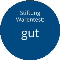 Stiftung Warentest - Gesamtnote: gut